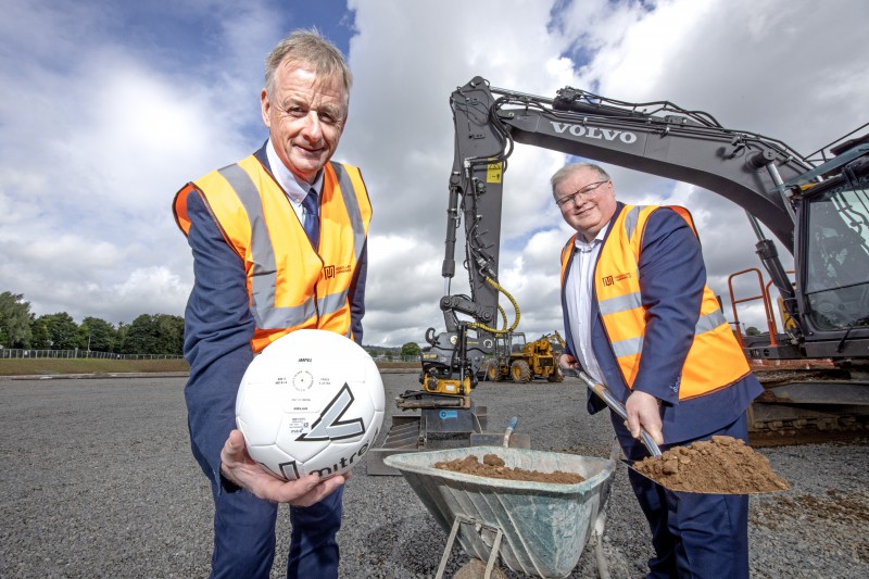 First Sod Cut at Laurelhill Sports Zone