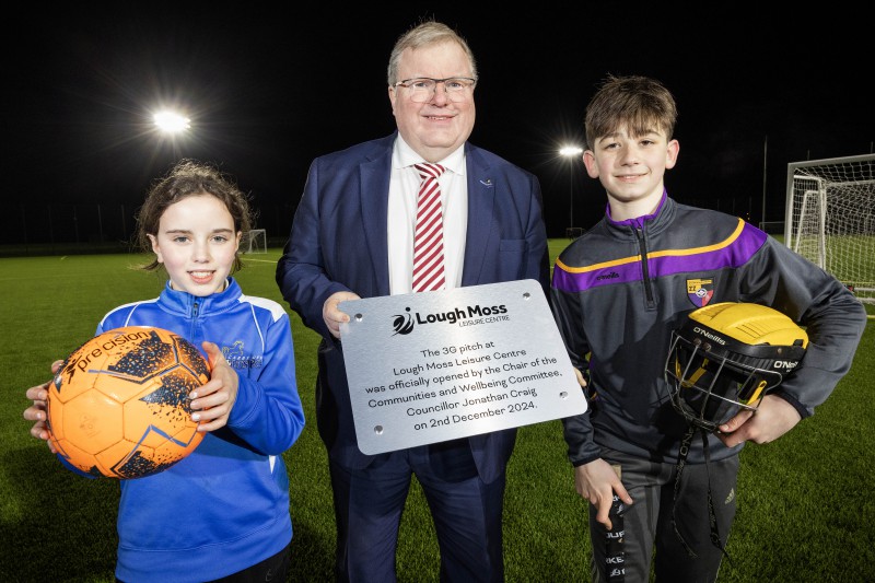 New 3G Pitches Open at Lough Moss Leisure Centre